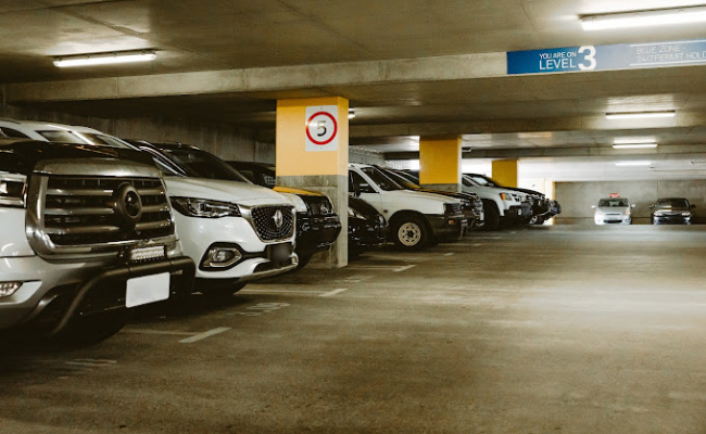 CBD location -  Vodafone Carpark