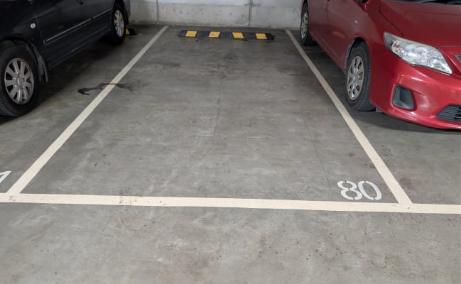 Indoor lot parking on Batman Street in West Melbourne Victoria Indoor lot parking on Batman Street in West Melbourne Victoria