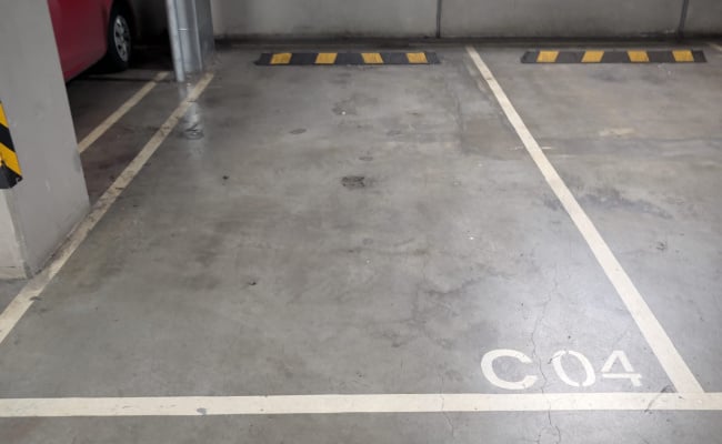 Indoor lot parking on Batman Street in West Melbourne Victoria