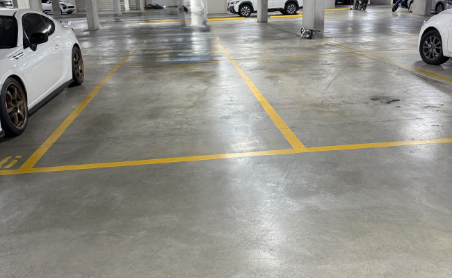 Indoor lot parking on Bay Drive in Meadowbank New South Wales Indoor lot parking on Bay Drive in Meadowbank New South Wales