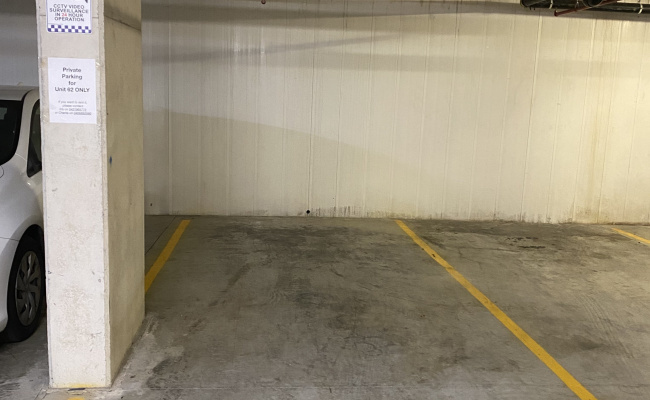 Lock up garage parking on Bay Drive in Meadowbank New South Wales