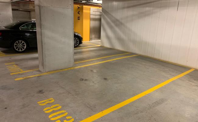 Indoor parking bay 24/7 access