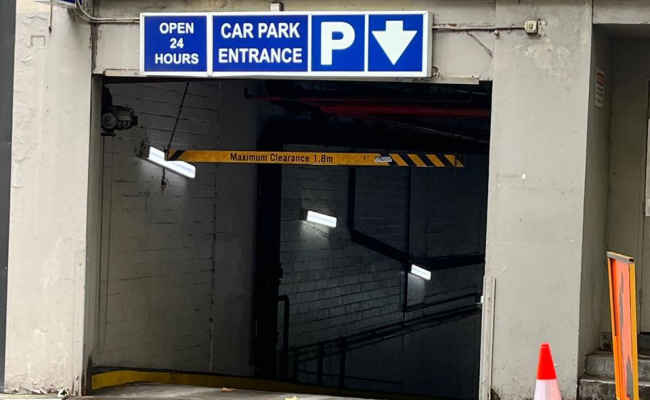 Indoor lot parking on Bayswater Road in Potts Point New South Wales Indoor lot parking on Bayswater Road in Potts Point New South Wales