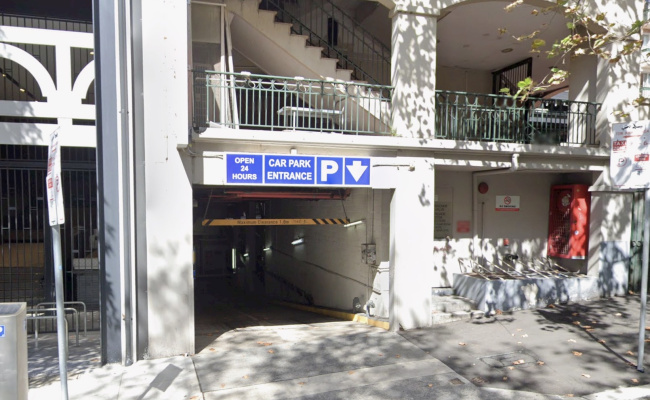 Indoor lot parking on Bayswater Road in Potts Point New South Wales Indoor lot parking on Bayswater Road in Potts Point New South Wales