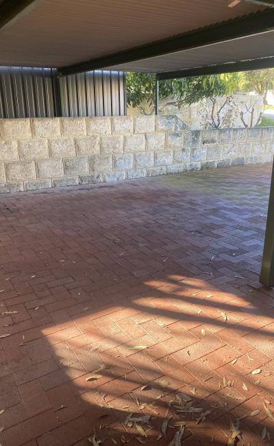 Carport parking on Beach Street in Bicton Western Australia Carport parking on Beach Street in Bicton Western Australia