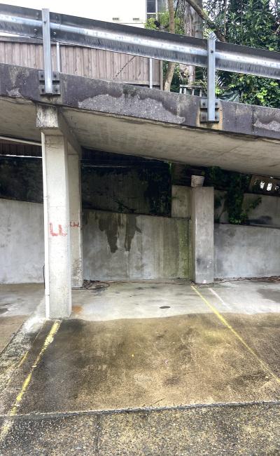 Parking space near public school