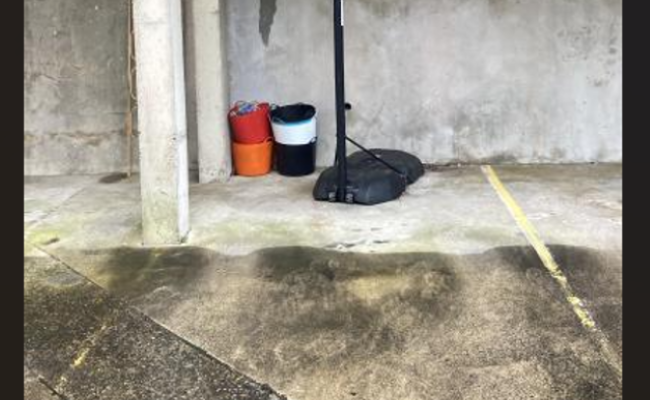 Parking space near public school