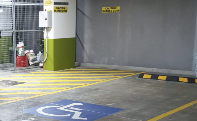 Indoor lot parking on Belmore Street in Wollongong New South Wales Indoor lot parking on Belmore Street in Wollongong New South Wales