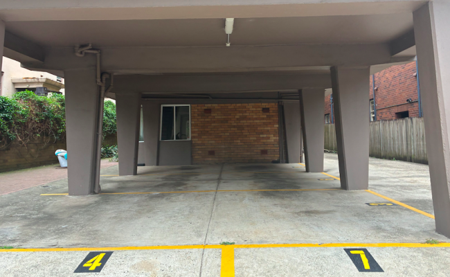 Undercover parking space within walking distance to Bondi Beach and Bondi Junction.