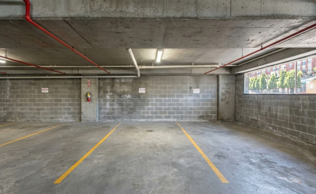 Indoor lot parking on Berry Street in North Sydney New South Wales Indoor lot parking on Berry Street in North Sydney New South Wales