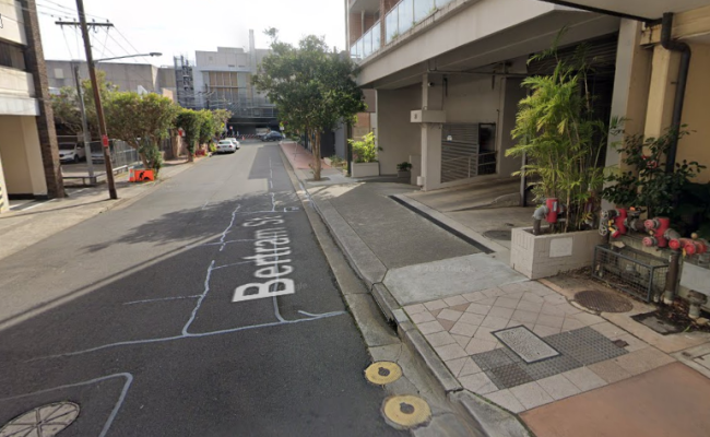 Parking space is located in Chatswood