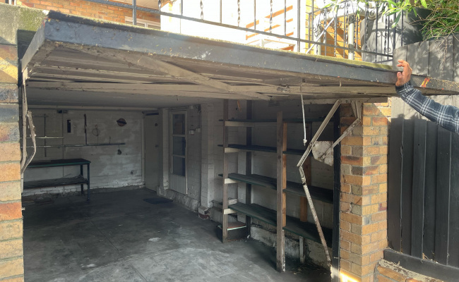 Great parking space . Two options available either can park in garage or outside the house