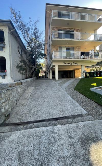 Great private parking space in manly with short walk to wharf and beach