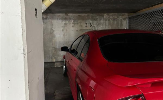 North Bondi undercover parking. No remote access