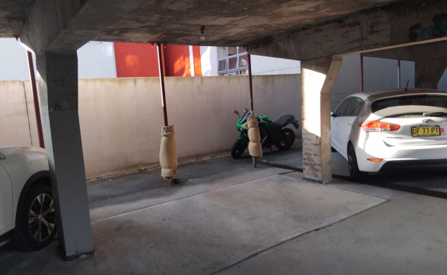 Undercover car space at Top Ryde opposite shopping center
