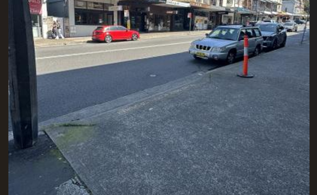 Secure parking space on Bondi Road