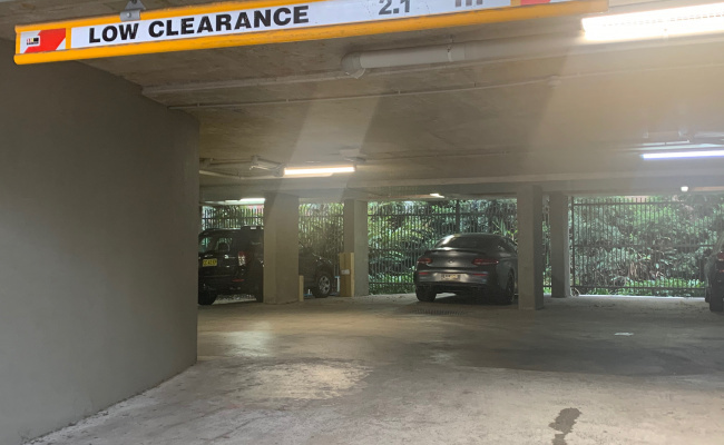 Secure underground parking between Redfern and Green Square station