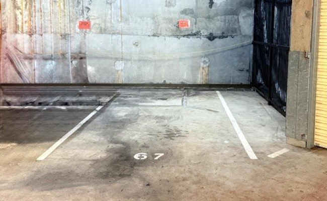 Secure underground car park