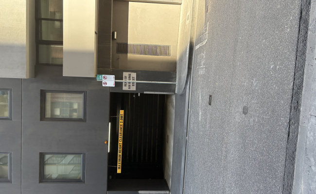 Great parking space in CBD two minutes walk to South Cross station and free tram at the front