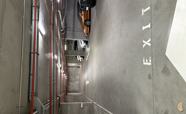 Great parking space in CBD two minutes walk to South Cross station and free tram at the front