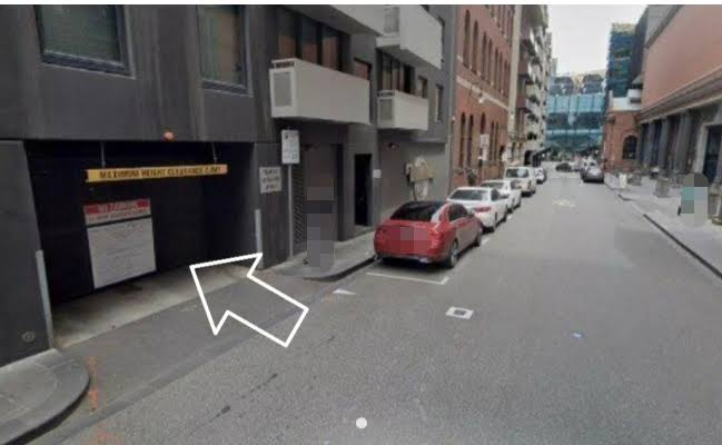 Undercover secure car park next to southern cross station
