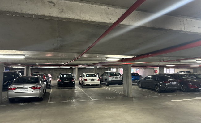 car park at melb cbd southcross station