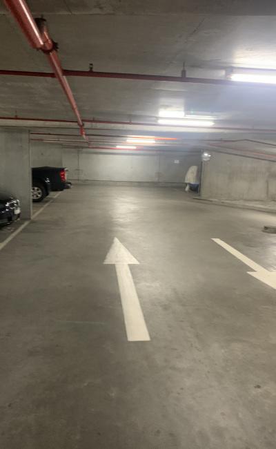 Great, secure undercover parking space closeby Southern Cross station and free tram zone at the door