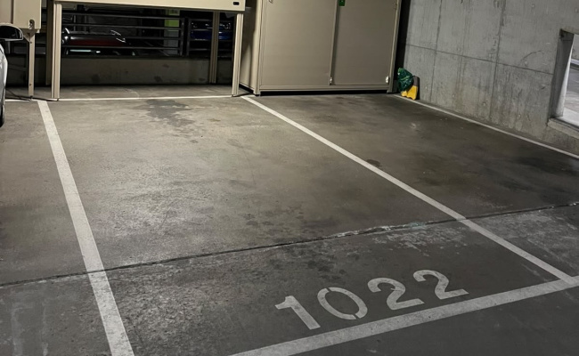 Secure underground car space available in the heart of Surry Hills.