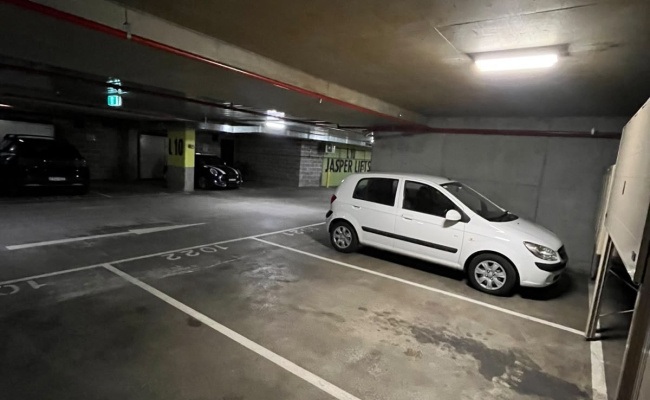 Secure underground car space available in the heart of Surry Hills.