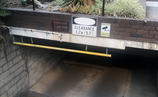 Secure gated underground 24/7 parking space (Surry Hills)