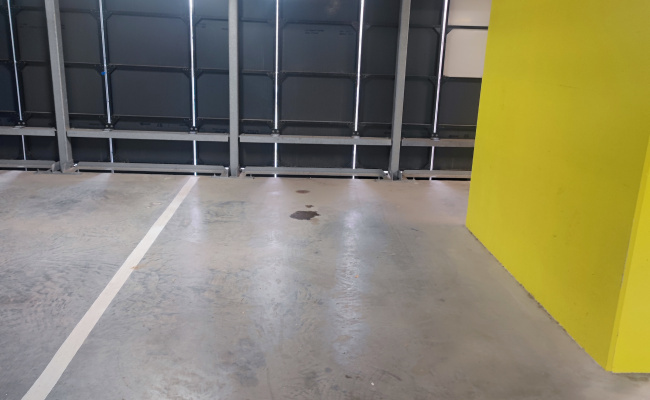 Indoor lot parking on Bouverie Street in Carlton Victoria Indoor lot parking on Bouverie Street in Carlton Victoria