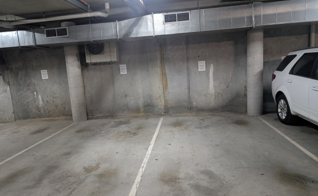 Secure covered parking 3 min walk from Hyde Park