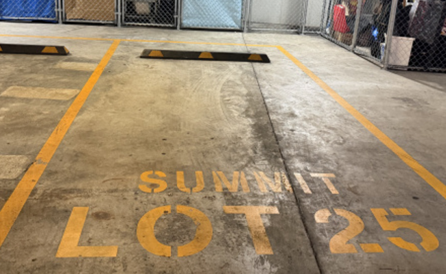 Great parking near Wolli Creek Railway Station, close to elevator