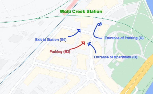 Beside Wolli Creek Station