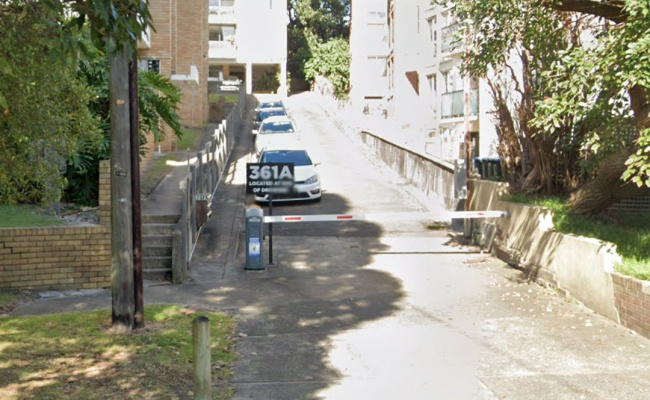 Outdoor lot parking on Bronte Road in Bronte New South Wales