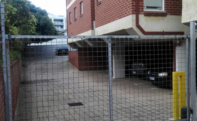Outdoor lot parking on Bronte Street in East Perth Outdoor lot parking on Bronte Street in East Perth