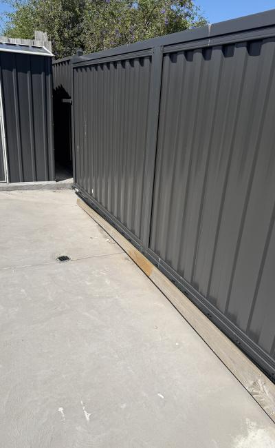 Secure Gated Space for Car, Van, Trailer or Boat