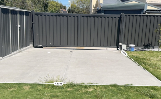 Secure Gated Space for Car, Van, Trailer or Boat