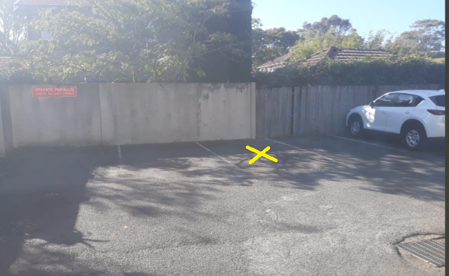 Off street parking space on Bunnerong Rd