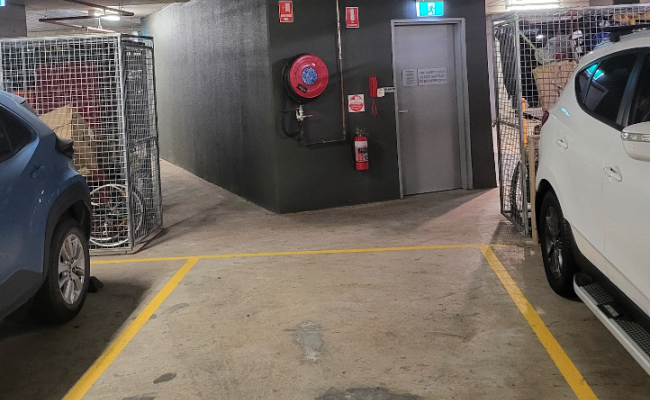 Secure indoor car park
