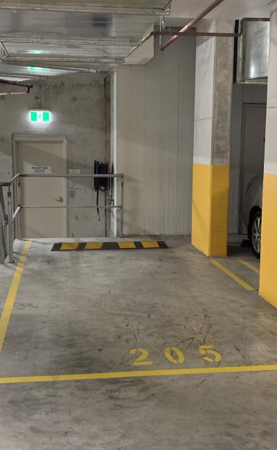 Covered car space corner Burwood and Parramatta rd