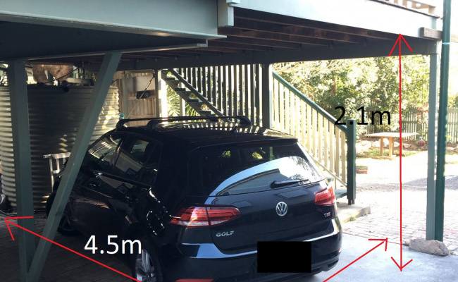 Parking space 500m from the RBWH!