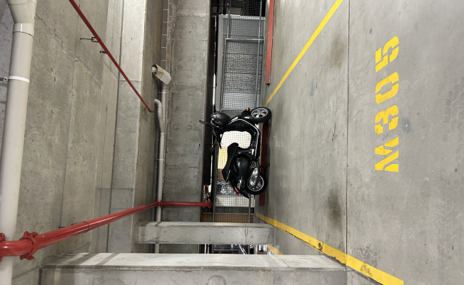 Pyrmont secured carpark near the star casino, we works and fish markets