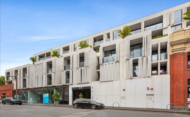 Car Stacker in Collingwood,  2 minutes walk from Smith Street