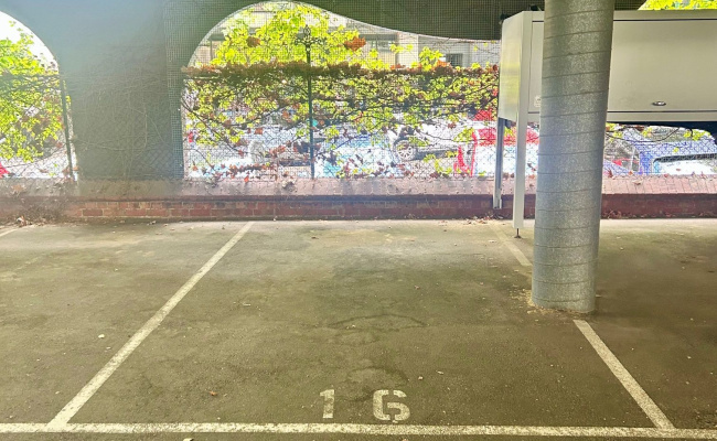 Indoor lot parking on Cambridge Street in Collingwood Victoria Indoor lot parking on Cambridge Street in Collingwood Victoria
