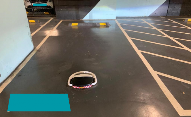 Secure, reserved, indoor spot in the Pacific Building, Bondi Beach (right on Campbell Parade)