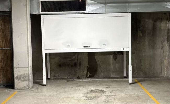 Secure underground parking in Darlinghurst