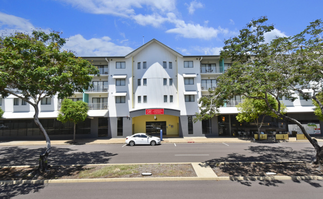 Undercover parking on Cavenagh Street in Darwin