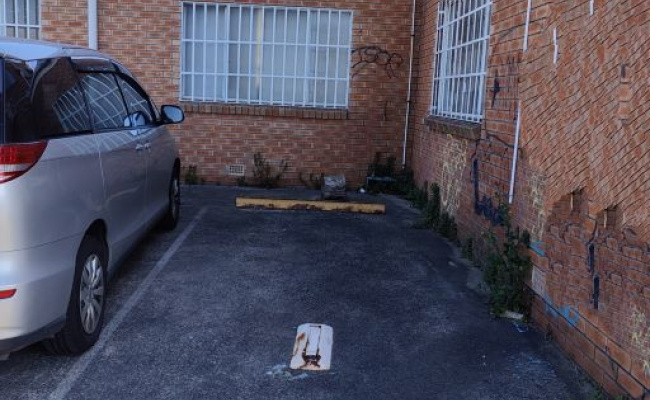 Outdoor lot parking on Chalder Street in Marrickville New South Wales Outdoor lot parking on Chalder Street in Marrickville New South Wales