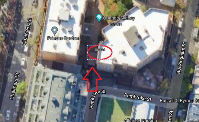 Secure Parking for Rent - Chalmer St Surry Hills, Sydney CBD